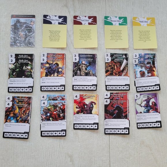 Wizkids Marvel Age Of Ultron Dice Masters 25 Cards 236 Dice - Picture 4 of 8